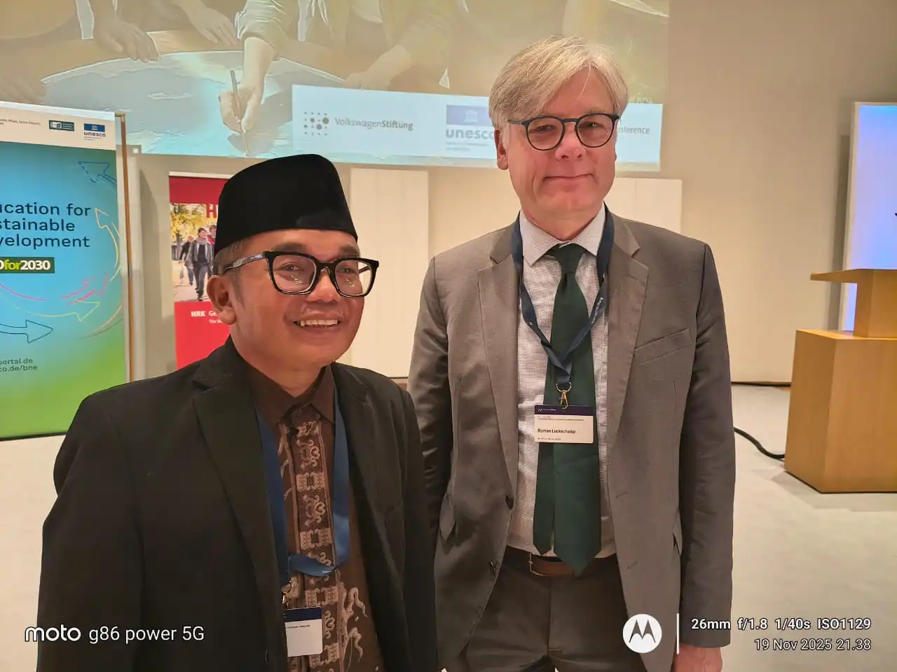 Hadiri Undangan UNESCO di Jerman, Warjio, Ph.D Suarakan Pendidikan Berkelanjutan Indonesia